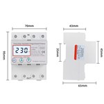 STVP936 Protector inteligente de sobretensión y subtensión ajustable, de reinicio automático, trifásico