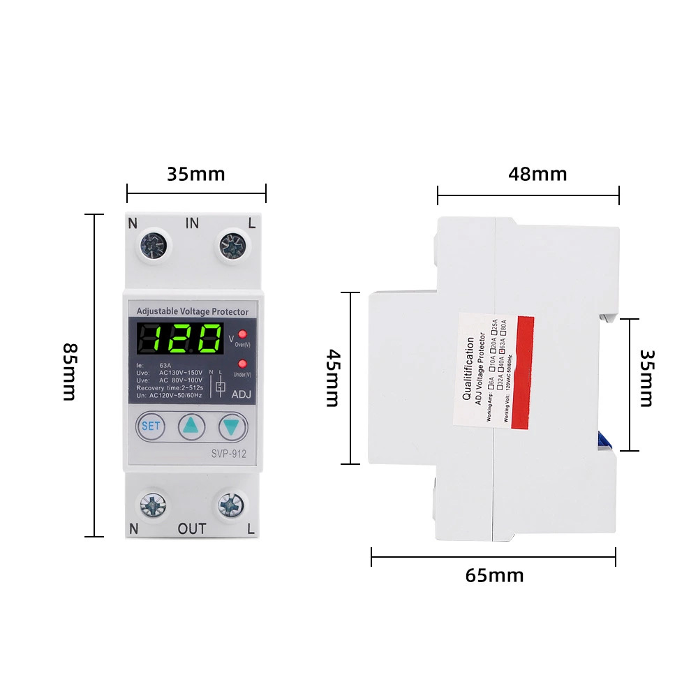 Protector de voltaje ajustable SVP 912