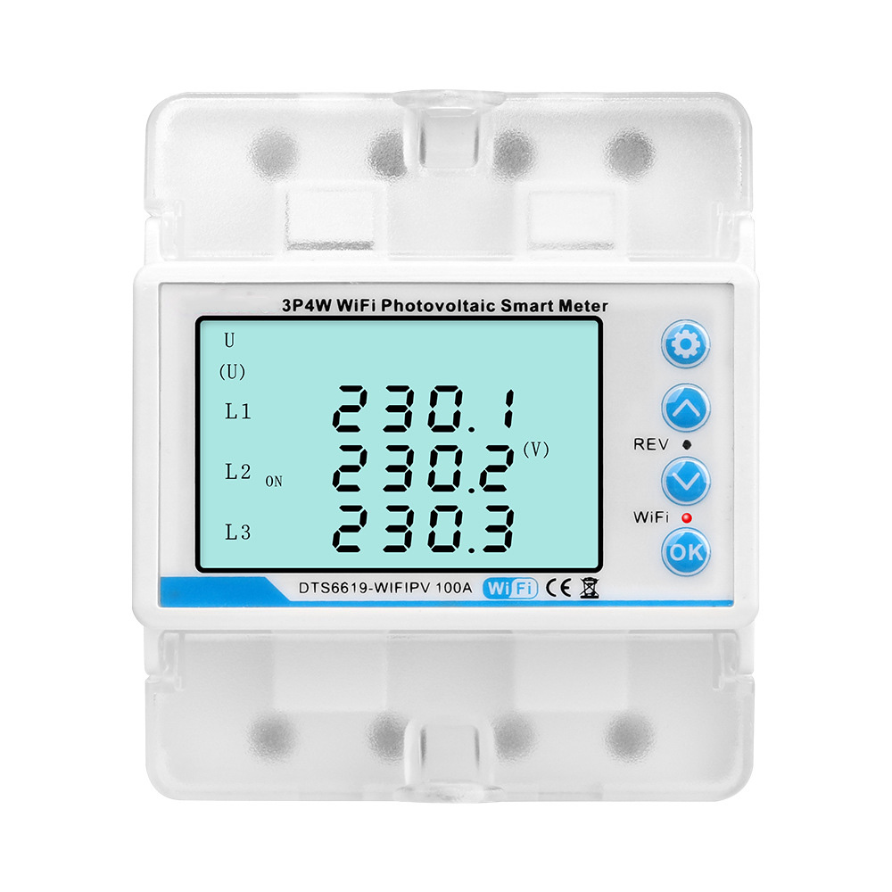 Contador inteligente fotovoltaico WIFI